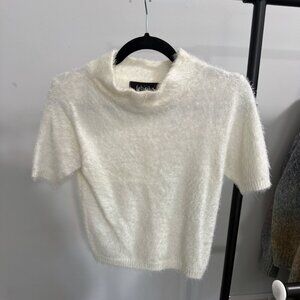 Fab'rik short sleeve sweater size small.